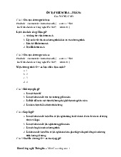 Ôn tập kiểm tra – tuần 4  c++ nâng cao môn Công nghệ thông tin | Trường đại học kinh doanh và công nghệ Hà Nội
