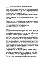 Bài tập tham khảo môn Pháp Luật Đại cương - Phân tích tình huống pháp lý môn Pháp luật đại cương | Trường Đại Học Tây Nguyên