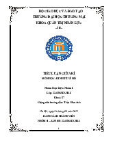 Sự biến động của sản lượng và ảnh hưởng của Covid19 đến sản lượng Việt Nam | Tiểu luận giữa kỳ Kinh tế vĩ mô