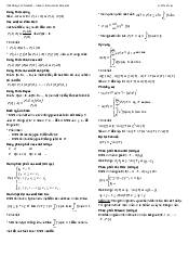 Tổng hợp công thức - Xác suất thống kê | Trường Đại học Khoa học Tự nhiên, Đại học Quốc gia HCM
