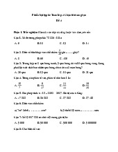 Phiếu bài tập hè môn Toán lớp 4 lên lớp 5 Chân trời sáng tạo - số 4