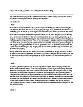 Thuyết minh về một quy tắc hoặc luật lệ trong trò chơi hay hoạt động