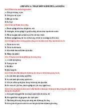 TOP câu hỏi trắc nghiệm Môn Kinh tế lao động | Đại học Kinh Tế Quốc Dân