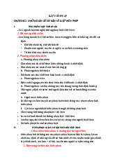 Tài liệu ôn tập Chương 1 và 2 môn Luật hiến pháp | Học viện Phụ nữ Việt Nam