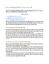 Bộ câu hỏi đường lên đỉnh Olympia mới nhất