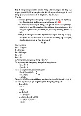 Bài Tập Kinh Tế Vĩ Mô: Phân Tích Cung-Cầu và Chính Sách Thương Mại | Trường Đại học Thương Mại