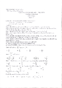 Ôn tập giữa học kỳ 1 Toán 7 năm 2023 – 2024 trường THCS Ngọc Lâm – Hà Nội