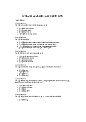 Lý thuyết kĩ thuật vi xử lý - EPU |  Điện chuyên ngành | Trường đại học Điện Lực