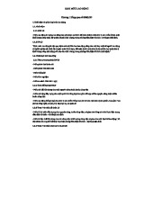 ĐỊNH MỨC LAO ĐỘNG - Tổng quan và Phân loại Lao động (ĐMLD)