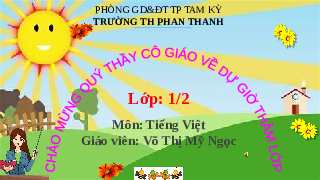 Giáo án điện tử Tiếng việt 1 bài 52 Cánh diều: Học vần: Ut, ưt