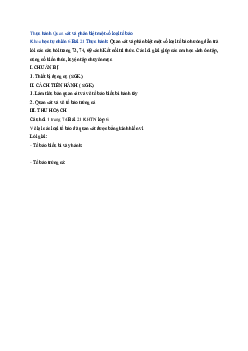 Giải Khoa học tự nhiên 6 - Bài 21 Thực hành Quan sát và phân biệt một số loại tế bào | Kết nối tri thức