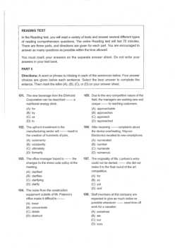 Tài liệu ôn tập kỹ năng Reading học phần Tiếng anh cơ bản