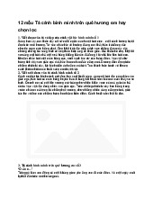 12 mẫu Tả cảnh bình minh trên quê hương em hay chọn lọc - Tiếng việt 5