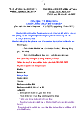 Qui định trình bày khóa luận 2024 - Đồ án tốt nghiệp | Trường Đại Học Công Đoàn