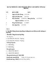 Bài tập: Phân tích hợp đồng và chứng từ ngoại thương môn Kinh doanh xuất nhập khẩu | Trường Đại Học Nha Trang