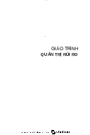 Giáo trình Quản trị rủi ro - Quản trị học | Trường Đại học Kinh tế, Đại học Quốc gia Hà Nội