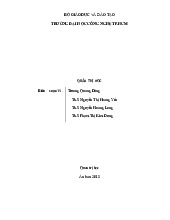 Giáo trình quản trị học - Đại Học Kinh Tế Tài Chính Thành phố Hồ Chí Minh