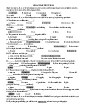 Đề thi tham khảo kỳ thi tốt nghiệp trung học phổ thông năm 2022 số 1.1 | Học viện Hành chính Quốc gia