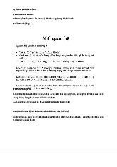 Chương 1: Tổng quan về quan hệ khách hàng trong kinh doanh môn Kinh tế vi mô | Trường Đại học Kinh Tế Quốc Dân
