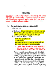 Tự luận vấn đề và minh chứng về tồn tại xã hội và ý thức xã hội | Trường Đại học Luật, Đại học Quốc gia Hà Nội