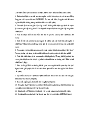 Câu hỏi hôn tập chủ nghĩa xã hội khoa học cho sinh viên không chuyên | Đại học Sư Phạm Hà Nội