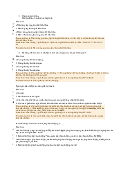 Câu hỏi trắc nghiệm ôn tập - Triết học Mác Lenin | Đại học Kinh Tế Quốc Dân