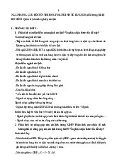 Ngân hàng Câu hỏi Ôn thi Học phần Kinh tế Du lịch | Đại học Thương Mại