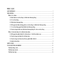 Tiểu luận Cơ sở hạ tầng và kiến trúc thượng tầng  |Triết học Mác Lenin | Học viên Ngân Hàng