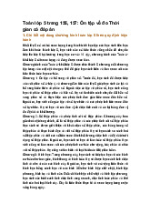 Toán lớp 5 trang 156, 157: Ôn tập về đo Thời gian có đáp án