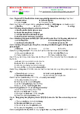 Đề luyện thi tốt nghiệp THPT Lịch Sử 2025 bám sát minh họa giải chi tiết-Đề 16