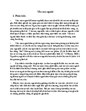 Vốn con người - Môn Kinh tế vĩ mô - Đại Học Kinh Tế - Đại học Đà Nẵng