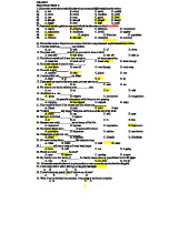 Tiếng Anh lớp 9 Practice Test 1: Questions & Answer Key