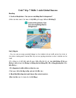 Unit 7 lớp 7 Skills 1 sách Global Success