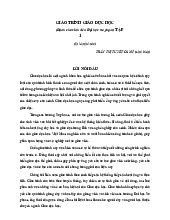 Lý thuyết Giáo trình Giáo dục học môn Lý luận và Lịch sử mỹ thuật | Trường Đại học Mỹ thuật Thành phố Hồ Chí Minh