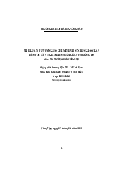 Tư tưởng Hồ Chí minh về nội dung độc lập dân tộc và ý nghĩa hiện thời của tư tưởng đó  | Đại học Bà Rịa- Vũng Tàu