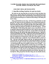 Quan điểm của Đảng về phát huy sức mạnh toàn dân tộc môn Kinh tế chính trị Mác - Lênin  | Học viện Nông nghiệp Việt Nam