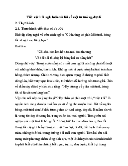 Soạn bài Viết một bài nghị luận xã hội về một tư tưởng, đạo lí | Ngữ văn 11 Cánh diều