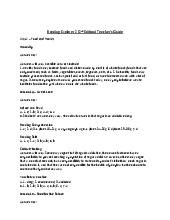 Reading Explorer 2 (2nd Ed) Teacher’s Guide: Unit Answer Keys