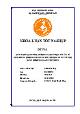 Luận văn tốt nghiệp: Hoàn thiện quy trình kiểm toán tài sản cố định môn Kiểm toán | Học viện Ngân hàng