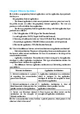 Mạng máy tính - Bài tập chương 2: Câu hỏi ôn tập và giải thích.