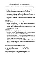Tài liệu ôn tập trắc nghiệm Luật Việt Nam môn Pháp luật đại cương | Đại học Công nghệ Giao thông vận tải