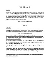 Phân tích Nói với con - Tài liệu tổng hợp