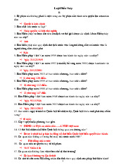 Đề cương môn Luật hiến pháp - Trường Đại học lao động -  xã hội.