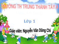 Giáo án điện tử Mĩ thuật 1 Vì sự bình đẳng: Ông mặt trời và những đám mây