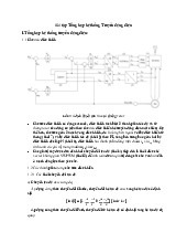 Đề cương môn Truyền động điện - Trường Đại học bách khoa - Đại học đà nẵng.