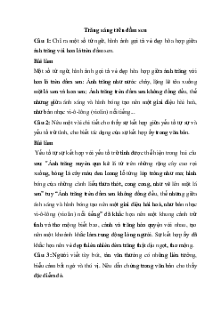 Soạn bài Trăng sáng trên đầm sen | Ngữ văn 11 Chân trời sáng tạo