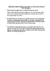 kênh phân phối của công ty cổ phần tập đoàn hoa sen phần 1 môn Marketing căn bản   | Học viện Nông nghiệp Việt Nam