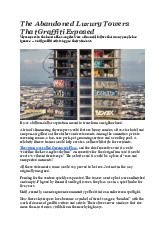 [TÀI LIỆU] .The Abandoned Luxury Towers That Graffiti Exposed | Trường Đại học Hải Phòng