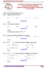TOÁN- CHUYÊN ĐỀ 8_HÀM SỐ LŨY THỪA HS MŨ HS LOGARIT PT BPT MŨ VÀ LOGARIT_ĐÁP ÁN