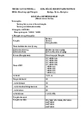 Đề cương chi tiết học phần CSE: An toàn và bảo mật thông tin. Môn An toàn thông tin (Phenika) | Đại học Trường Đại học Phenika.